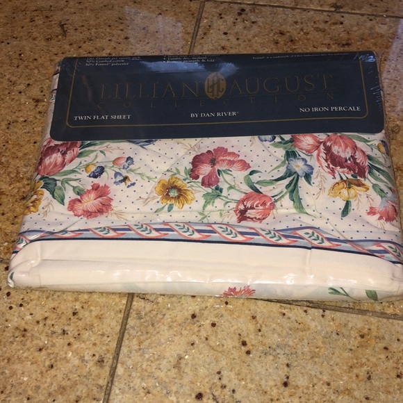 💐🌷🌼Twin Flat Sheet Floral Bedding - Picture 4 of 8